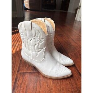 Chariot & Co -Susan- Womens Cowboy Cowgirl Western Ankle Booties sz 9